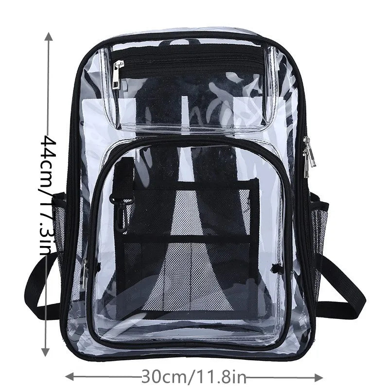 Clear Multi-Color back pack TSA,Stadium,Venue  Ready