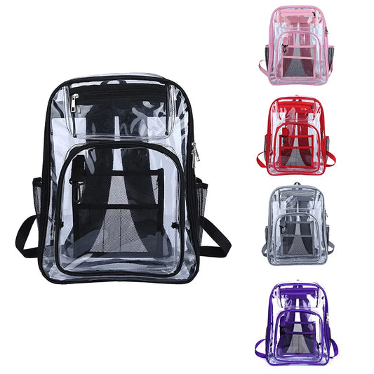 Clear Multi-Color back pack TSA,Stadium,Venue  Ready